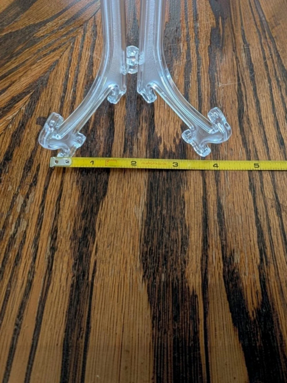 Clear Acrylic Display Easel Stand - Set of 5